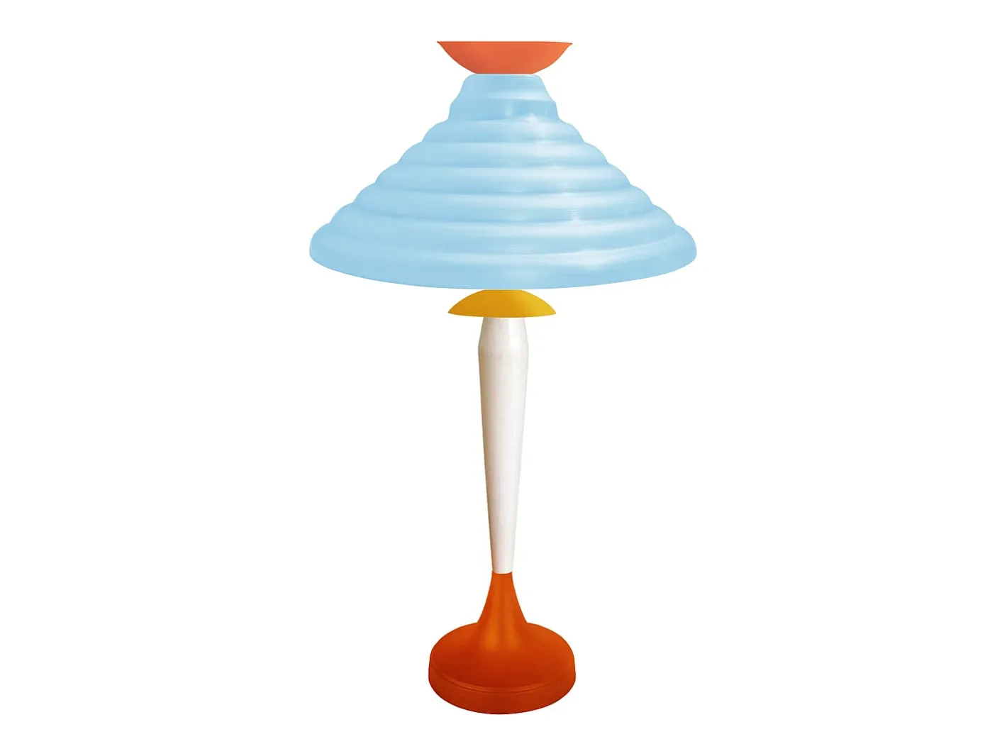 TOSEL Lámpara de Salón ,metal,madera,,A61xD35xP35cm Naranja Discount