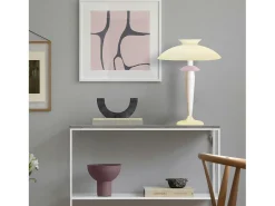 TOSEL Lámpara de Salón ,metal,madera,,A61xD35xP35cm Beige