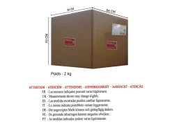 Best TOSEL Lámpara de Salón ,metal,Cromo,A47xD40xP40cm Plateado