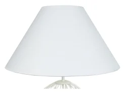 TOSEL Lámpara de Salón ,metal,,A44xD45xP45cm Blanco New