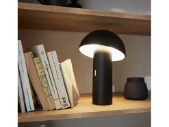 Sweeek Lámpara de sobremesa con cabezal ajustable para interior Negro Sale