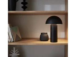 Sweeek Lámpara de sobremesa con cabezal ajustable para interior Negro Sale