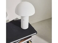 Sweeek Lámpara De Mesa-Lámpara de sobremesa con cabezal ajustable para interior Blanco