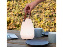 Basic Iluminación Exterior-Lámpara de sobremesa Smartwares 8 colores luz LED Blanco
