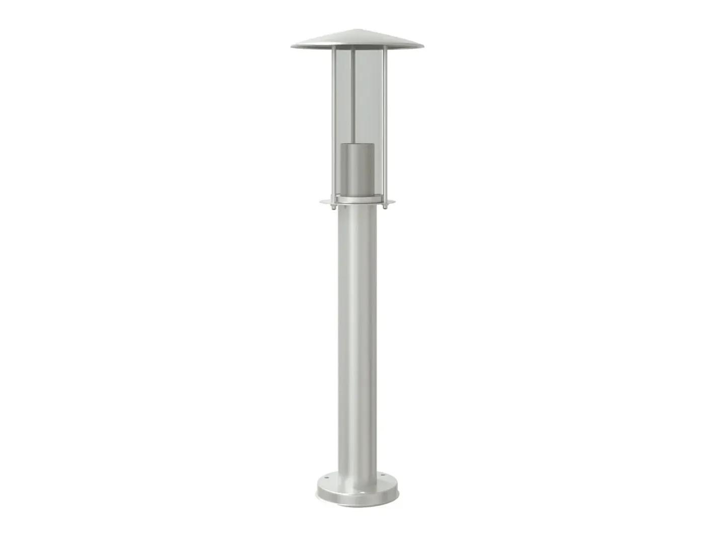 Iluminación Exterior-Lámpara de suelo de exterior acero inoxidable 60 cm ES481895 Plateado