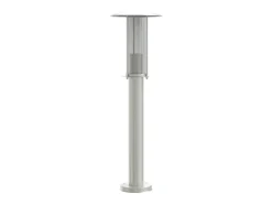 Iluminación Exterior-Lámpara de suelo de exterior acero inoxidable 60 cm ES481895 Plateado