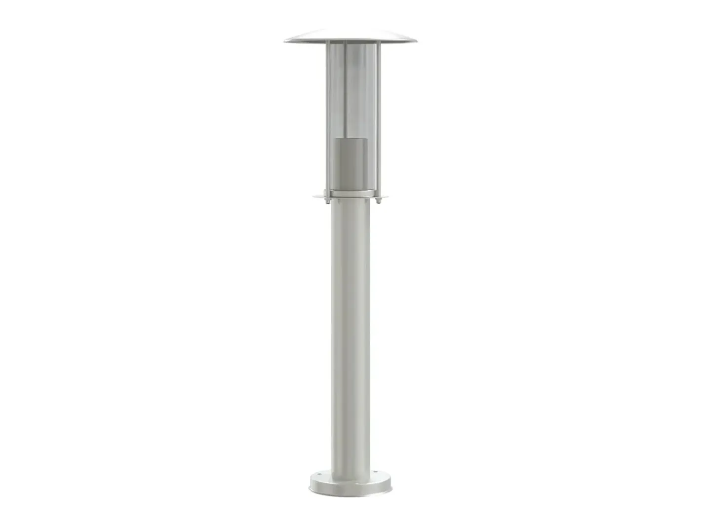 Iluminación Exterior-Lámpara de suelo de exterior acero inoxidable 60 cm ES481895 Plateado