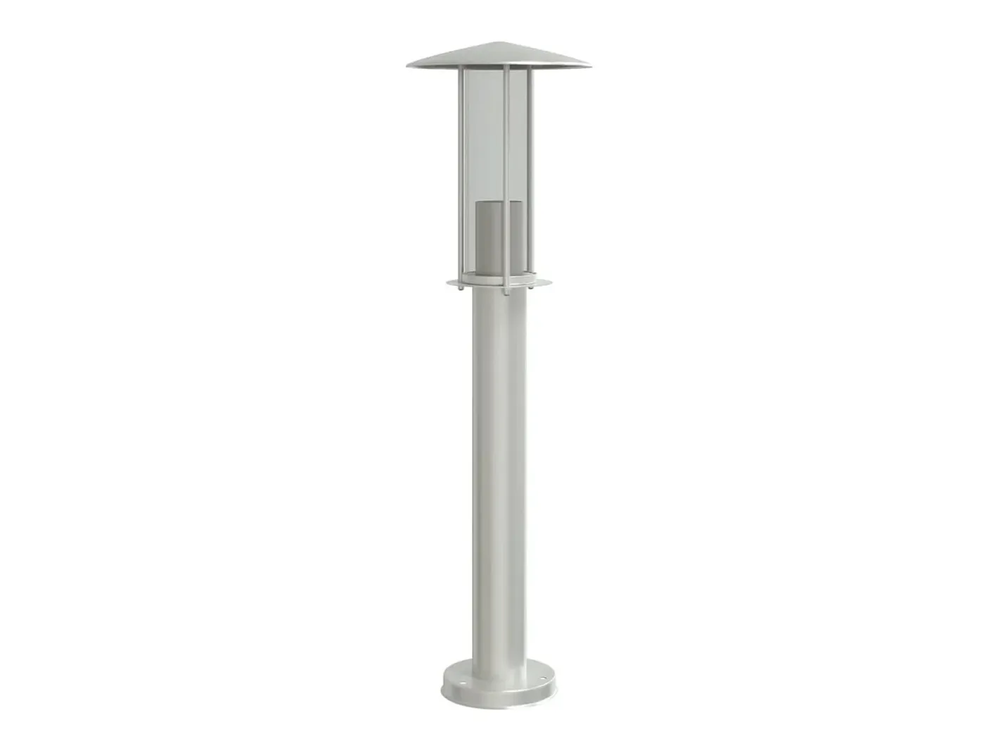 Iluminación Exterior-Lámpara de suelo de exterior acero inoxidable 60 cm ES481895 Plateado