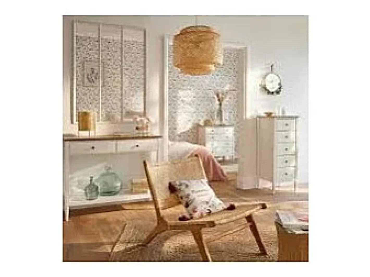 Online Atmosphera Lámpara de suspensión Liby Beige