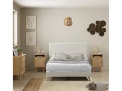 VS Venta-stock Lámpara de techo Akina de papel trenzado, diámetro 31 cm Beige Sale