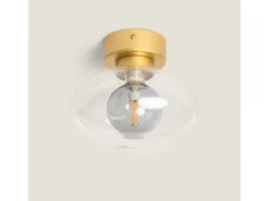 Ledkia Lámpara de Techo Aluminio Hassi Gris