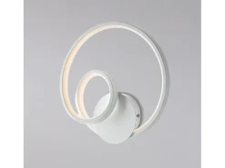 Lámpara de techo Amy en metal y aluminio, y negro, con LED CCT integrado + mando a distancia L.45 X 37 BL307-PBC-PC Blanco Hot