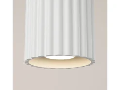 Sollux Lighting Lámpara De Techo Aura Minimalista De Aluminio - 1 Fuentes Luminosas - L.10 X A.10 Cm - Blanco Outlet