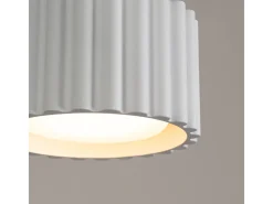 Best Sollux Lighting Lámpara De Techo Aura Minimalista De Aluminio - 1 Fuentes Luminosas - L.10 X A.10 Cm - Blanco