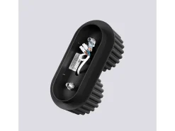 Discount Sollux Lighting Lámpara De Techo Aura Minimalista De Aluminio - 2 Fuentes Luminosas - L.21 X A.12 Cm - Negro