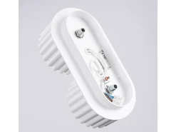 Sollux Lighting Lámpara De Techo Aura Minimalista De Aluminio - 2 Fuentes Luminosas - L.21 X A.12 Cm - Blanco Discount