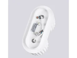 Sollux Lighting Lámpara De Techo Aura Minimalista De Aluminio - 2 Fuentes Luminosas - L.21 X A.12 Cm - Blanco Best