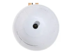Plafón-Lámpara de techo blanca 25 W E27 105x30x65-108 cm ES841140 Blanco