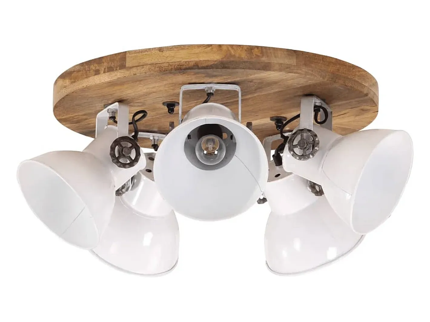 Best Lámpara de techo blanca 25 W E27 50x50x25 cm ES653308 Blanco