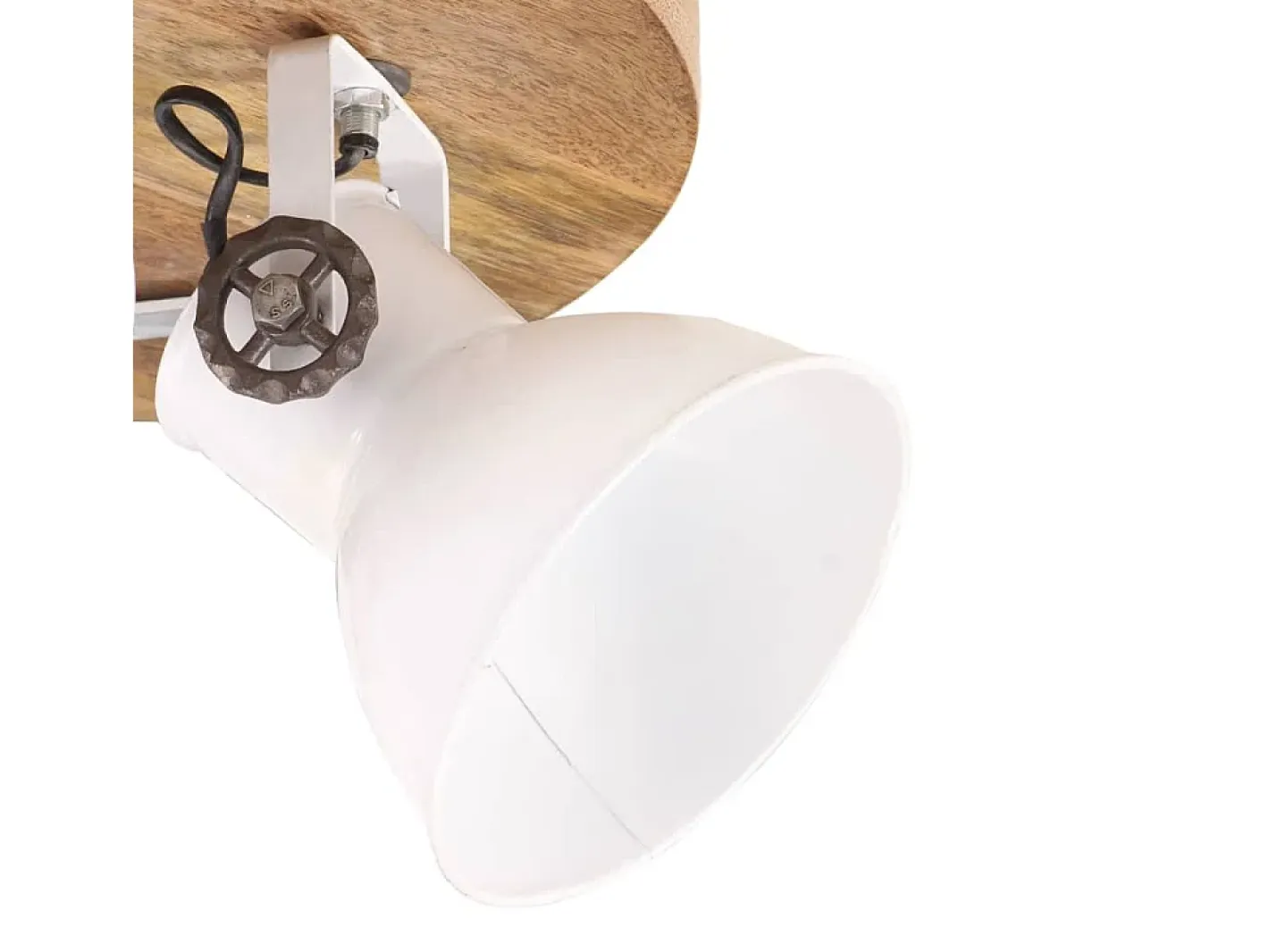 Best Lámpara de techo blanca 25 W E27 50x50x25 cm ES653308 Blanco