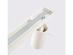 Sollux Lighting Plafón-Lámpara de techo Briix moderno de acero - 3 fuentes luminosas 3000K - L.45 x A.17 cm - Beige