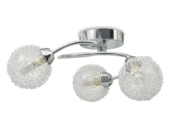 Lámpara de techo con 3 bombillas LED G9 120 W ES789046 Blanco
