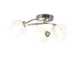 Lámpara de techo con 3 bombillas LED G9 120 W ES789046 Blanco