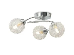 Lámpara de techo con 3 bombillas LED G9 120 W ES789046 Blanco
