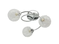 Lámpara de techo con 3 bombillas LED G9 120 W ES789046 Blanco