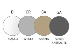 Discount Lámpara de techo cuadrada Toplight Plate de 2 luces con casquillo GX53, estructura antracita, diseño moderno 50x35x3cm Gris