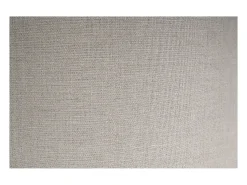 Miliboo Lámpara de techo de lino y rafia natural 55 cm AZAMI Beige Best