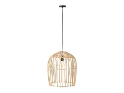 J-Line Lámpara de techo de madera natural 42*42*48 cm Color natural claro Hot