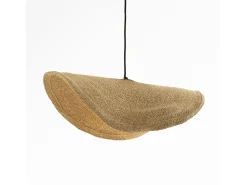 Rendez-Vous Déco Lámpara de techo de material natural y metal D61 cm - Maho Beige New
