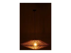 J-Line Plafón-Lámpara de techo de metal natural 93*93*36 cm Color natural claro
