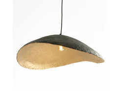 Rendez-Vous Déco Lámpara de techo de papel y hilo D71 cm - Milano Negro Outlet