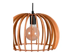 Lámpara de techo Ganges Bel Air 40W altura regulable madera Ø35 cm Color natural claro Best