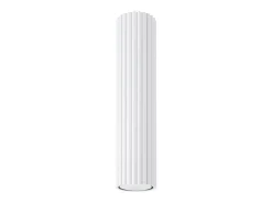 Best Sollux Lighting Lámpara de techo Gloow minimalista de aluminio - 1 fuentes luminosas 3000K - L.6,5 x A.30 cm - Blanco