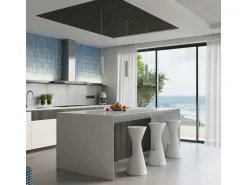 Best Sollux Lighting Lámpara de techo Gloow minimalista de aluminio - 1 fuentes luminosas 3000K - L.6,5 x A.40 cm - Blanco