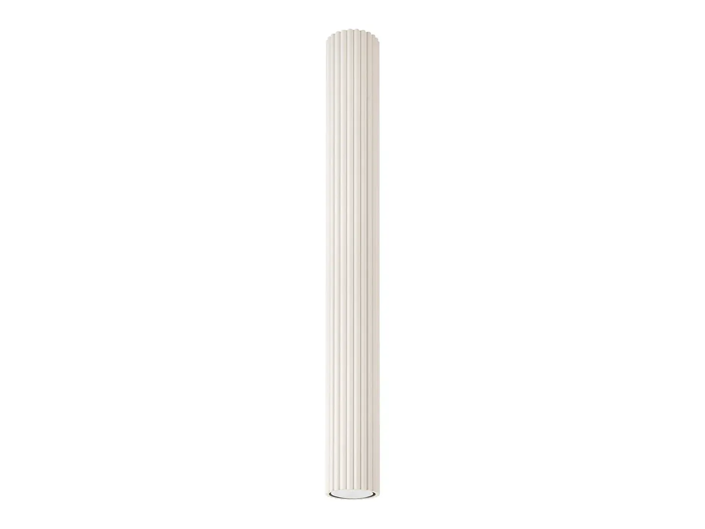 Sollux Lighting Lámpara de techo Gloow minimalista de aluminio - 1 fuentes luminosas 4000K - L.6,5 x A.60 cm - Beige Outlet
