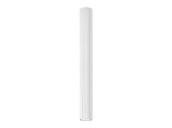 Outlet Sollux Lighting Lámpara de techo Gloow minimalista de aluminio - 1 fuentes luminosas 3000K - L.6,5 x A.60 cm - Blanco