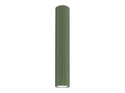 Sale Sollux Lighting Lámpara de techo Gloow minimalista de aluminio - 1 fuentes luminosas 4000K - L.6,5 x A.40 cm - oliva Verde