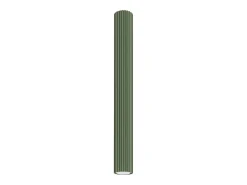 Hot Sollux Lighting Lámpara de techo Gloow minimalista de aluminio - 1 fuentes luminosas 3000K - L.6,5 x A.60 cm - oliva Verde