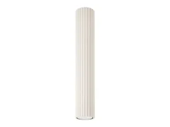 Sollux Lighting Lámpara de techo Gloow minimalista de aluminio - 1 fuentes luminosas 4000K - L.6,5 x A.40 cm - Beige Clearance
