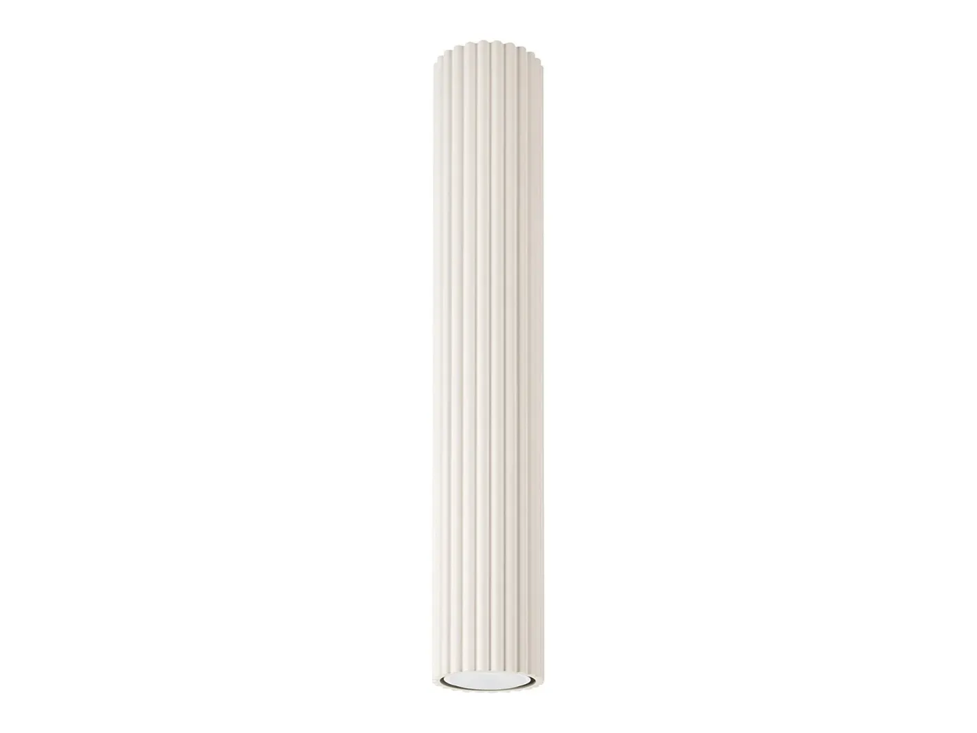 Sollux Lighting Lámpara de techo Gloow minimalista de aluminio - 1 fuentes luminosas 4000K - L.6,5 x A.40 cm - Beige Clearance