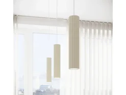 Sollux Lighting Plafón-Lámpara de techo Gloow minimalista de aluminio - 6 fuentes luminosas 4000K - L.117 x A.16,5 cm - Beige