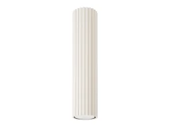 Online Sollux Lighting Lámpara de techo Gloow minimalista de aluminio - 1 fuentes luminosas 3000K - L.6,5 x A.30 cm - Beige