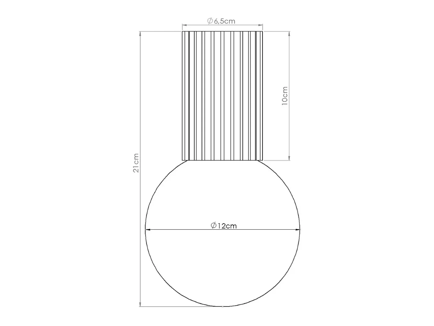 Clearance Sollux Lighting Lámpara De Techo Halo Moderno De Aluminio/Vidrio - 1 Fuentes Luminosas - L.12 X A.21 Cm - Oliva Verde