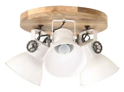 Best Lámpara de techo industrial 25 W 42x27 cm E27 ES453830 Blanco