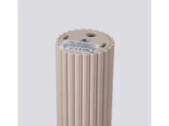 Clearance Sollux Lighting Lámpara De Techo Karbon Minimalista De Aluminio - 1 Fuentes Luminosas - L.6,5 X A.30 Cm - Pardo Gris