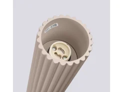 Sollux Lighting Plafón-Lámpara De Techo Karbon Minimalista De Aluminio - 1 Fuentes Luminosas - L.6,5 X A.60 Cm - Pardo Gris